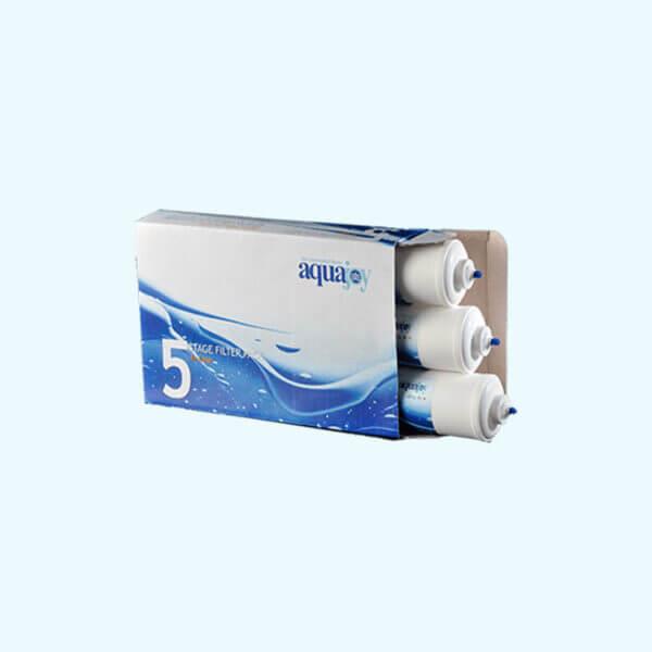 فیلتر تصفیه آب سه مرحله ای inline آکواجوی